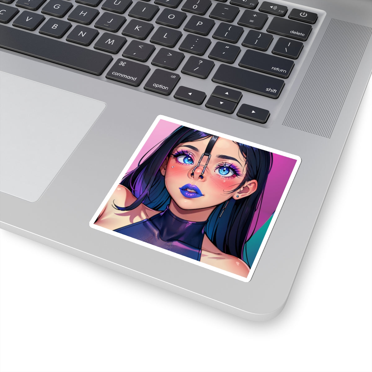 Sexy Anime Sticker | BDSM | Lewd Anime Sticker | Hentai Sticker | Bondage | Nose Hook