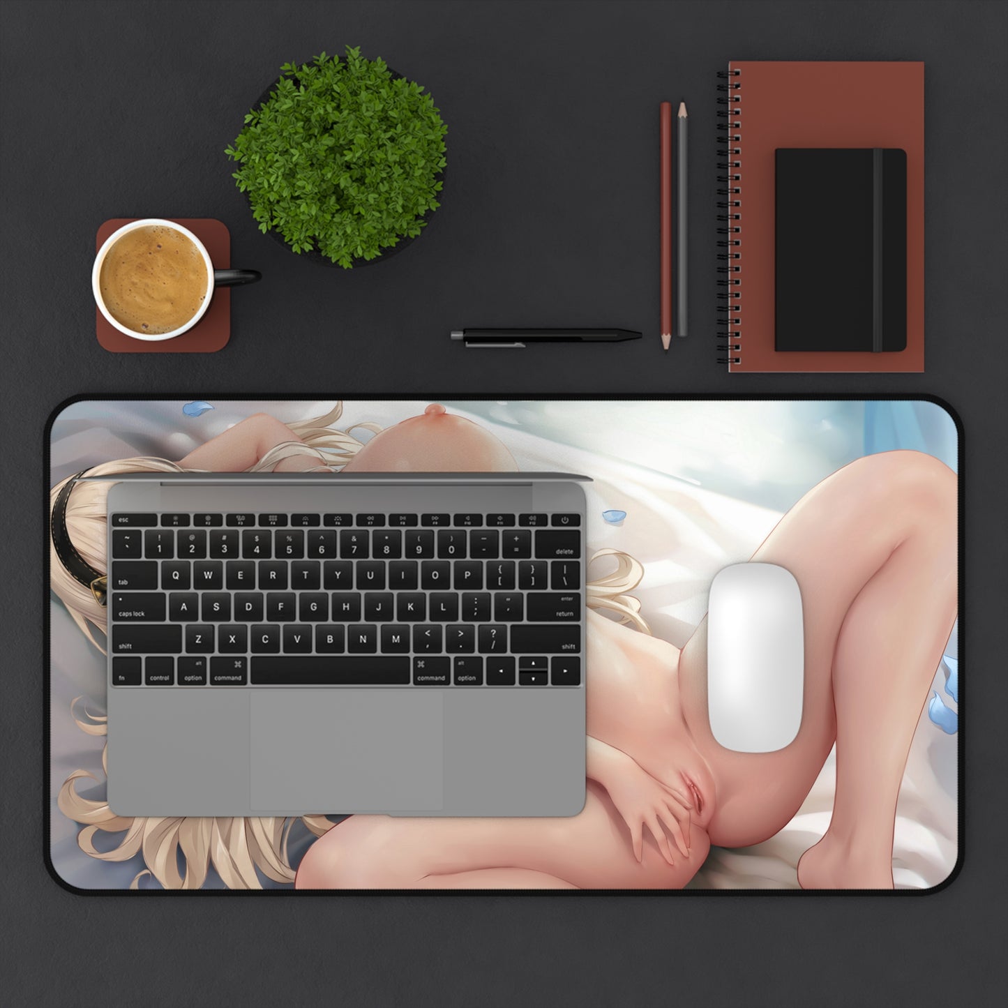 Lewd Mouse Pad | Naked Girl | Nude Boobs | NSFW | Uncensored Mouse Pad | Ecchi | Waifu | Blond | Big Tits | Pussy | Otaku | Weeb