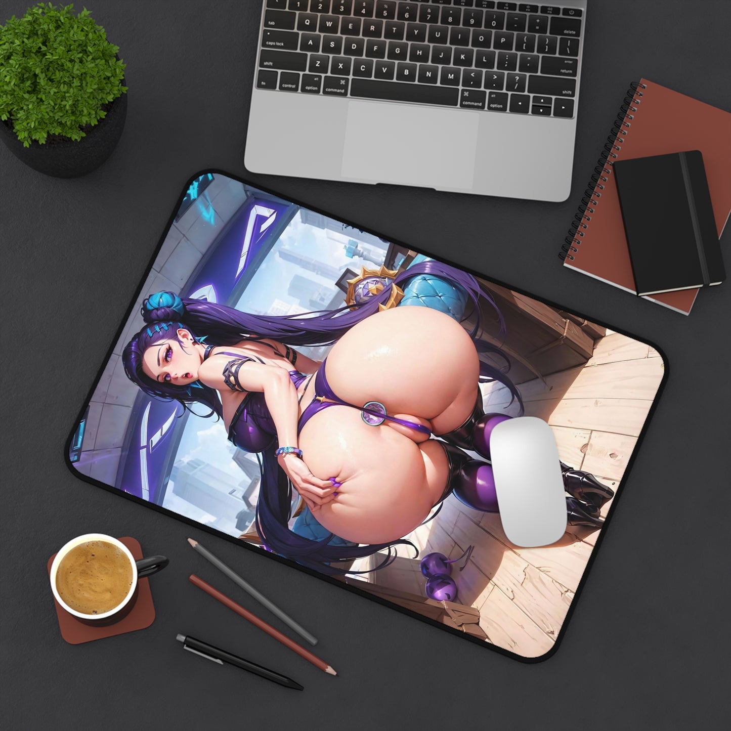 Lewd Mouse Pad | Kaisa | LOL | Huge Ass | NSFW | Hot Gaming Mouse Pad | Ass Spread | Anal Plug | Anal | Asshole | Butthole | Big Butt | Cameltoe | Pussy | Ecchi | Waifu | Ahegao | Sexy Playmat | Erotic