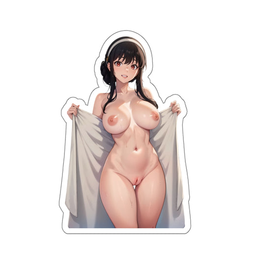 Sexy Anime Sticker | Yor | Lewd Anime Sticker | Lewd Sticker | Sexy Waifu Sticker | Towel | SAMSARA_AI