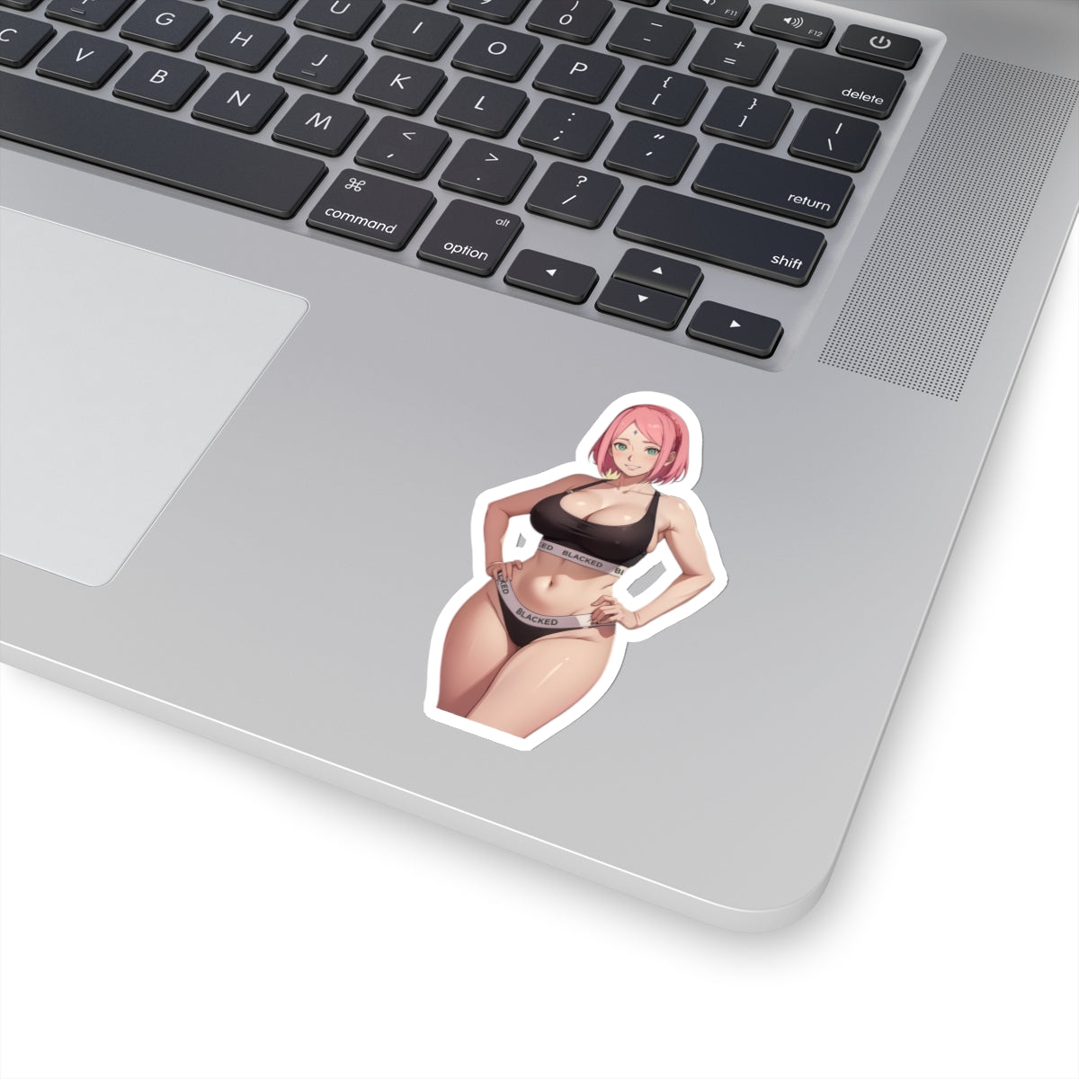 Sexy Anime Sticker | Sakura Haruno | Lewd Anime Sticker | Lewd Sticker | Sexy Waifu Sticker | Blacked | SAMSARA_AI