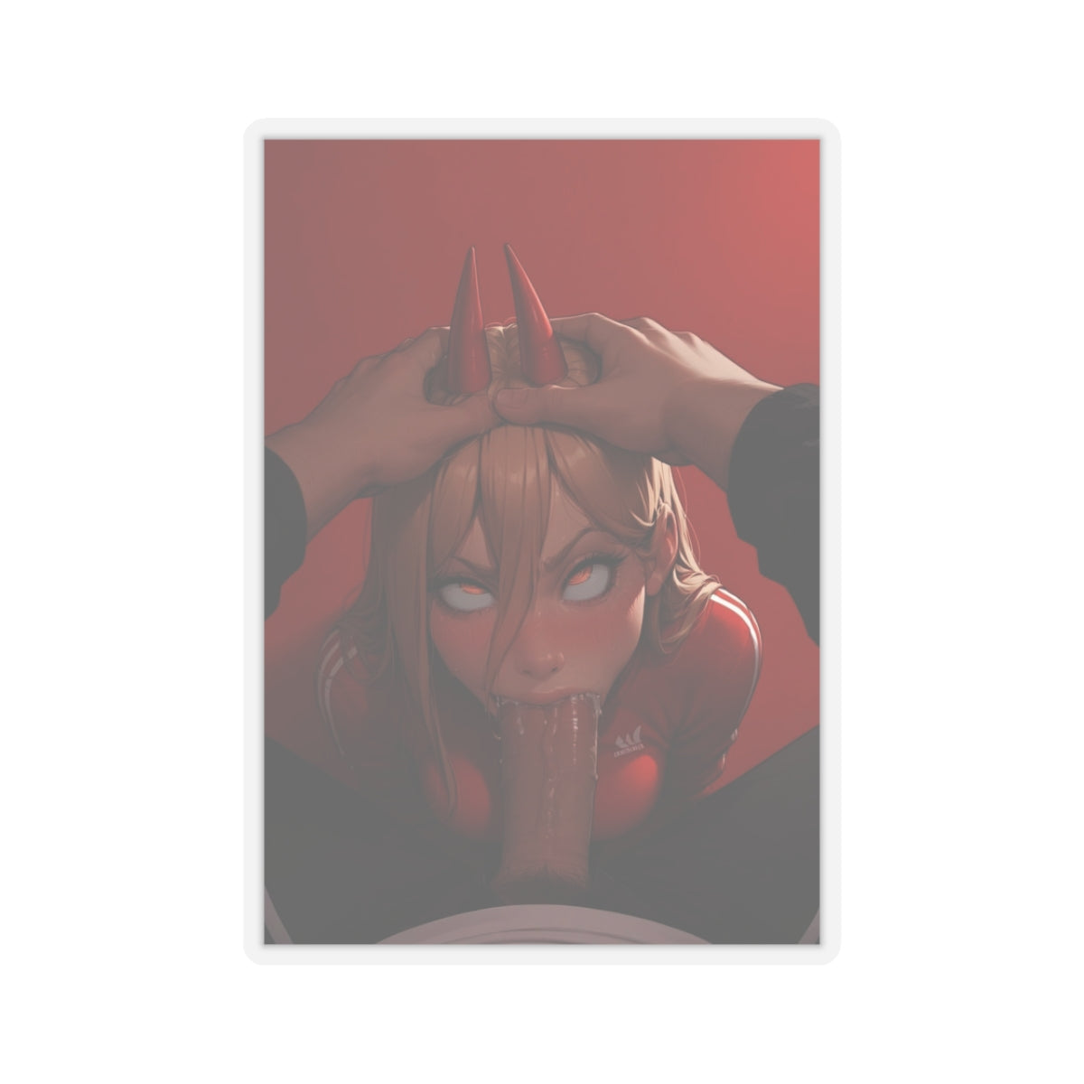 Lewd Power Sticker | Blowjob