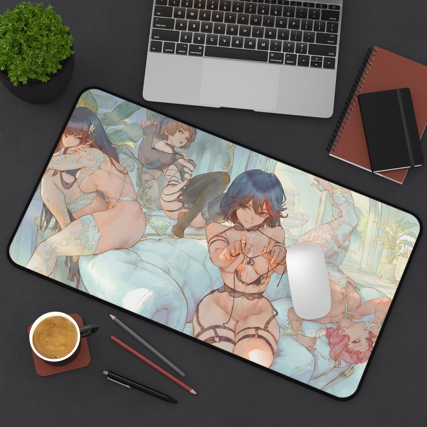 Sexy Anime Mousepad | Kill Hentai Mousepad | Lewd Anime Mousepad | Harem | Oppai