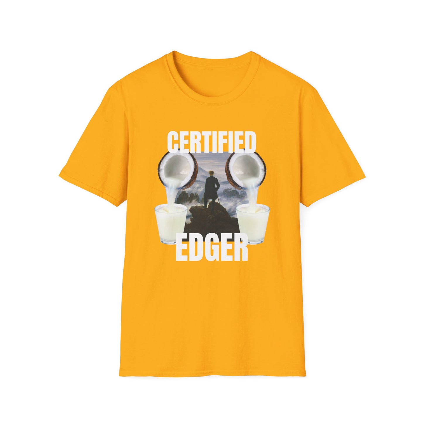 Certified Edger T-Shirt, Funny  T-Shirt, No Nut November