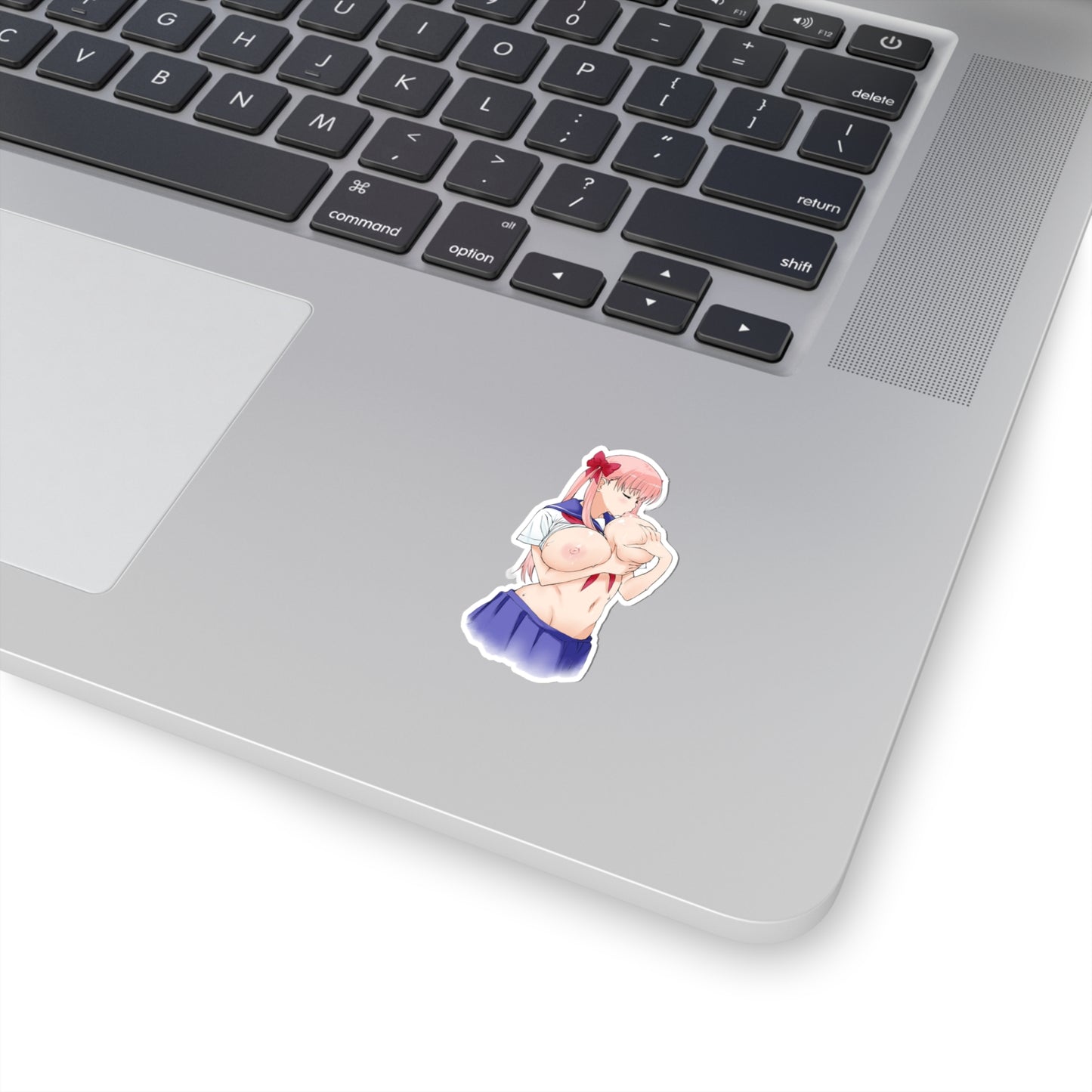 Lewd Nodoka Haramura Sticker | Sucking Own Nipple | Lewd Anime Sticker | Saki | Big Boobs | Tits | Otaku | Waifu | Uncensored Anime | Sexy Anime Sticker | Ginger | Red Hair | Red Head