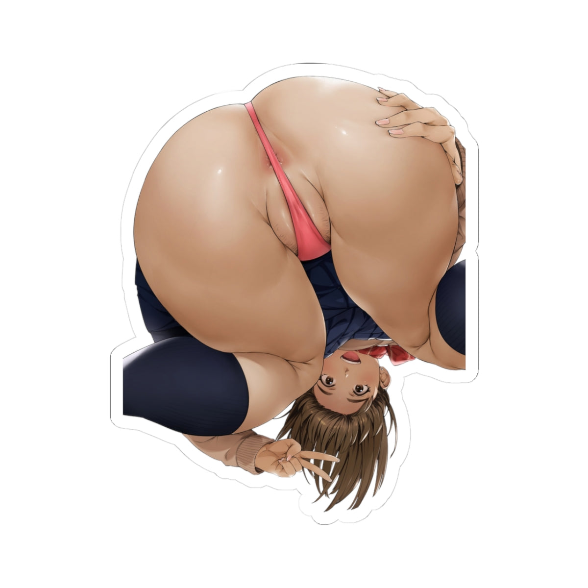Waifu Sticker | Hentai Girls Sticker | Anus