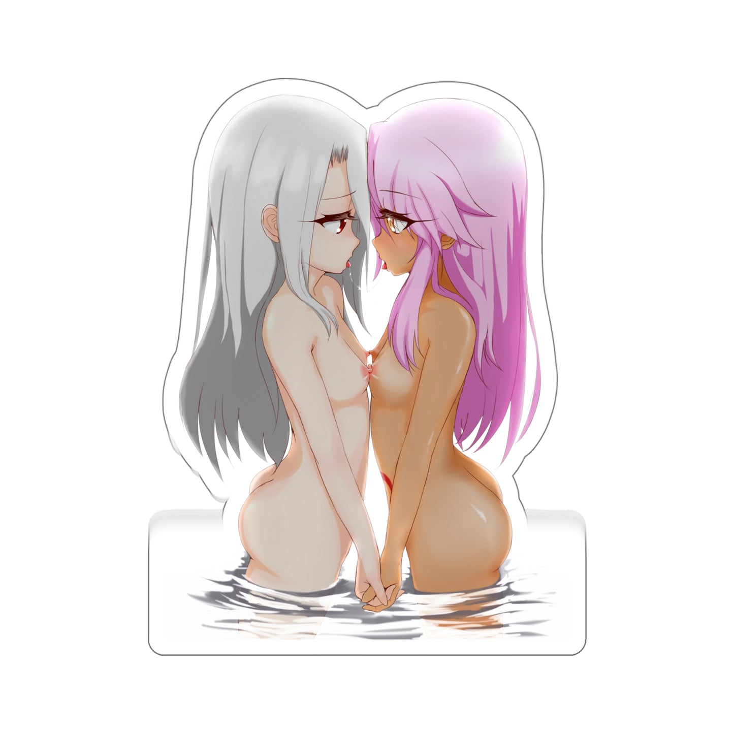 Sexy Anime Sticker | Lewd Anime Sticker | Chloe von Einzbern | Illyasviel von Einzbern | Lewd Sticker | Sexy Waifu Sticker | Fate/kaleid liner Prisma Illya