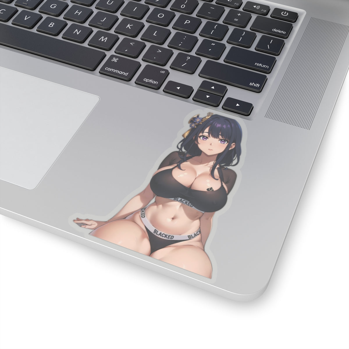 Sexy Anime Sticker | Raiden Shogun | Lewd Anime Sticker | Lewd Sticker | Sexy Waifu Sticker | Blacked | SAMSARA_AI