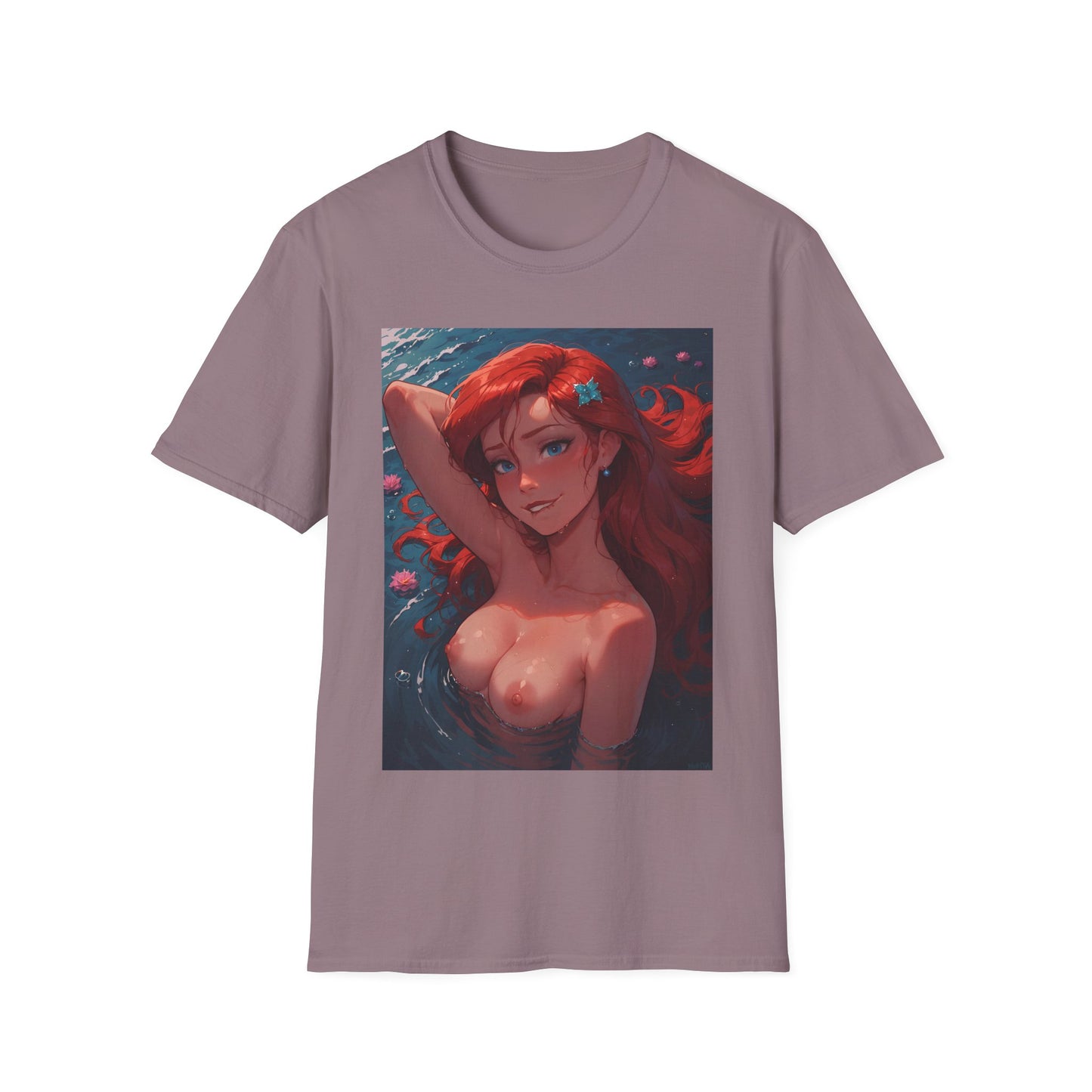 Nude Mermaid T-Shirt | Sexy Anime Girl | Hentai | NSFW | Lewd