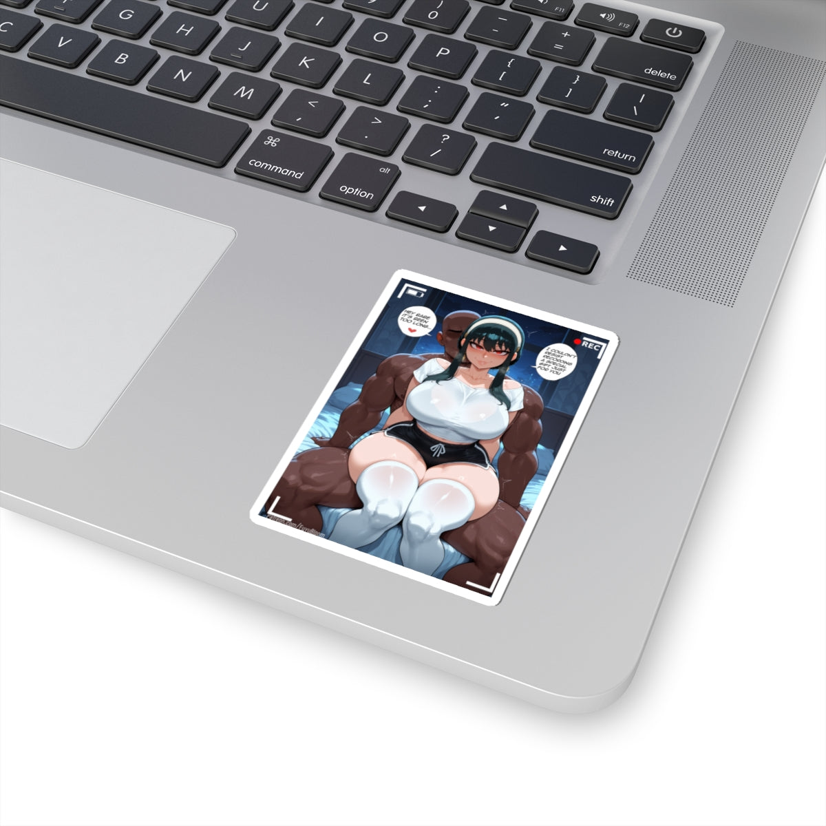 Lewd Recording Session Sticker | NTR Blacked | Hentai NSFW Sticker