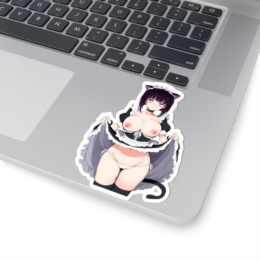 Waifu Sticker | Hentai Girls Sticker | Catgirl Maid