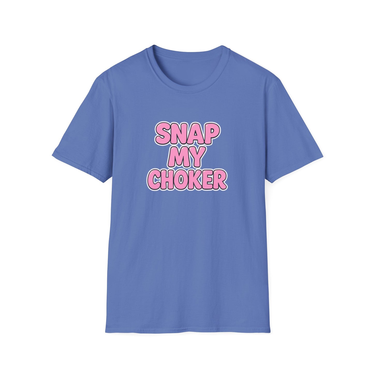 Playful Snap My Choker Unisex T-Shirt, Trendy Graphic Tee, Casual Wear, Gift for Friends, Party Outfit, Statement Shirt