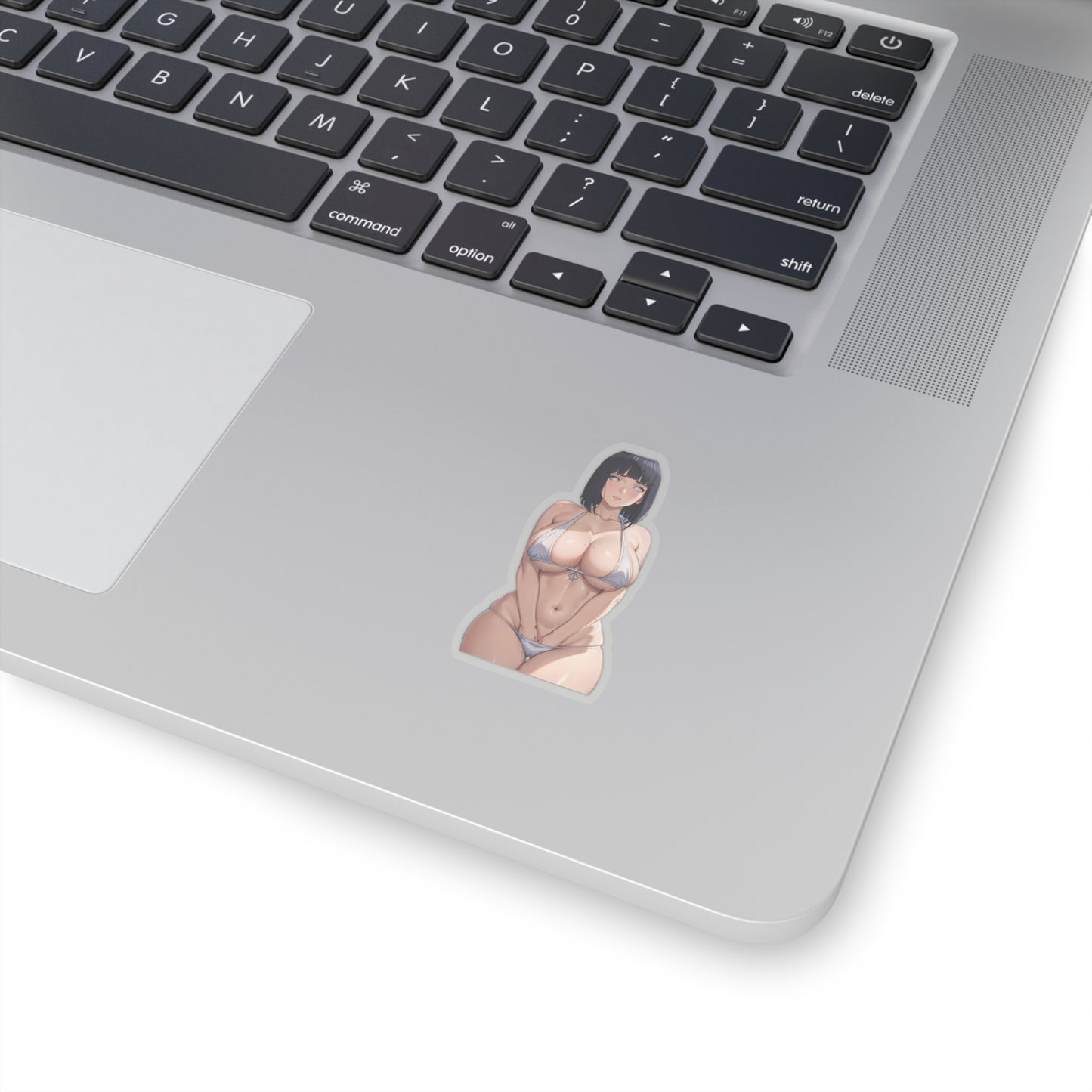 Lewd Anime Girl Sticker | Hinata | Naruto | Big Tits | Bikini | Kiss-Cut Sticker | Sexy Sticker | Boobs