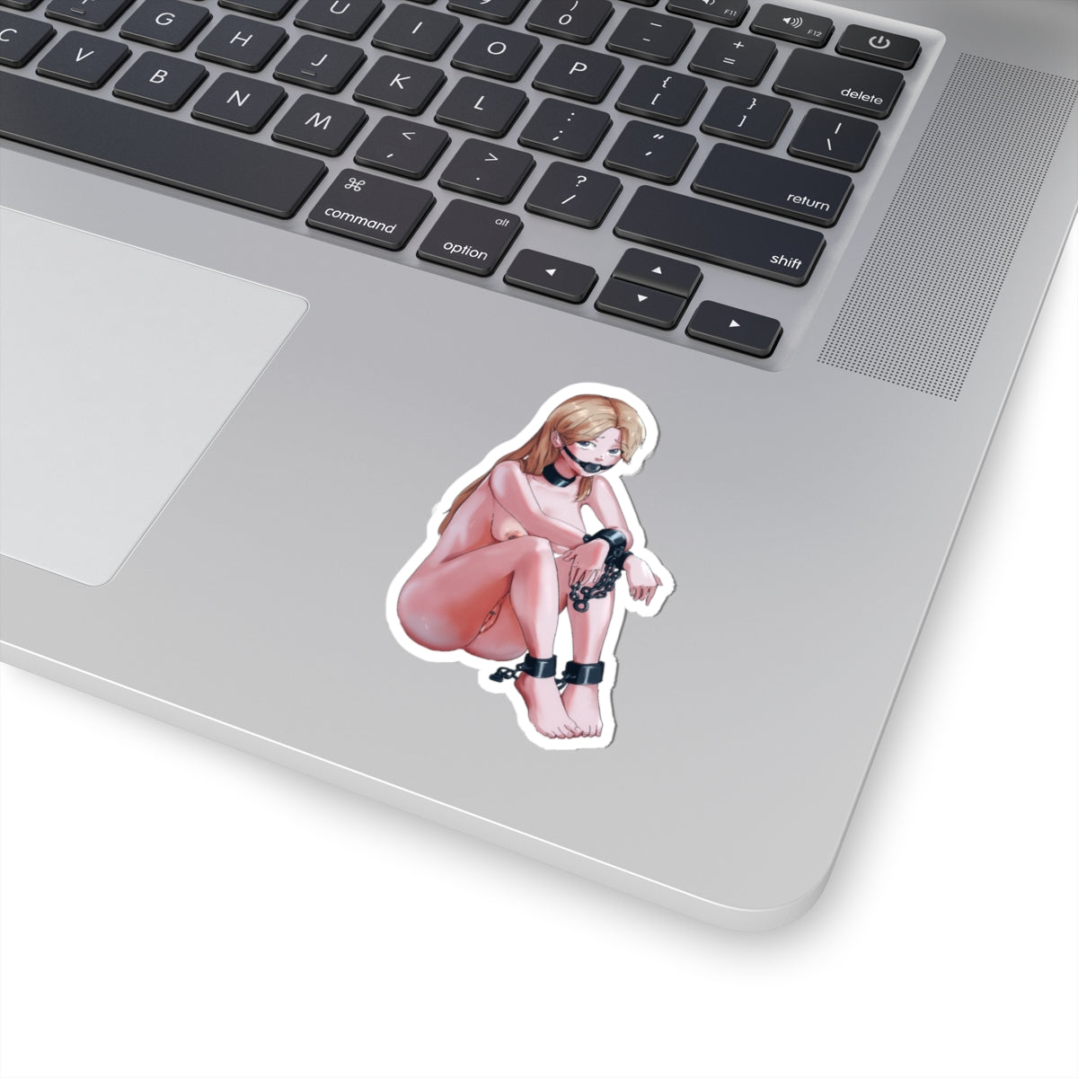 Waifu Sticker | Hentai Girls Sticker | BDSM Chains Gagged
