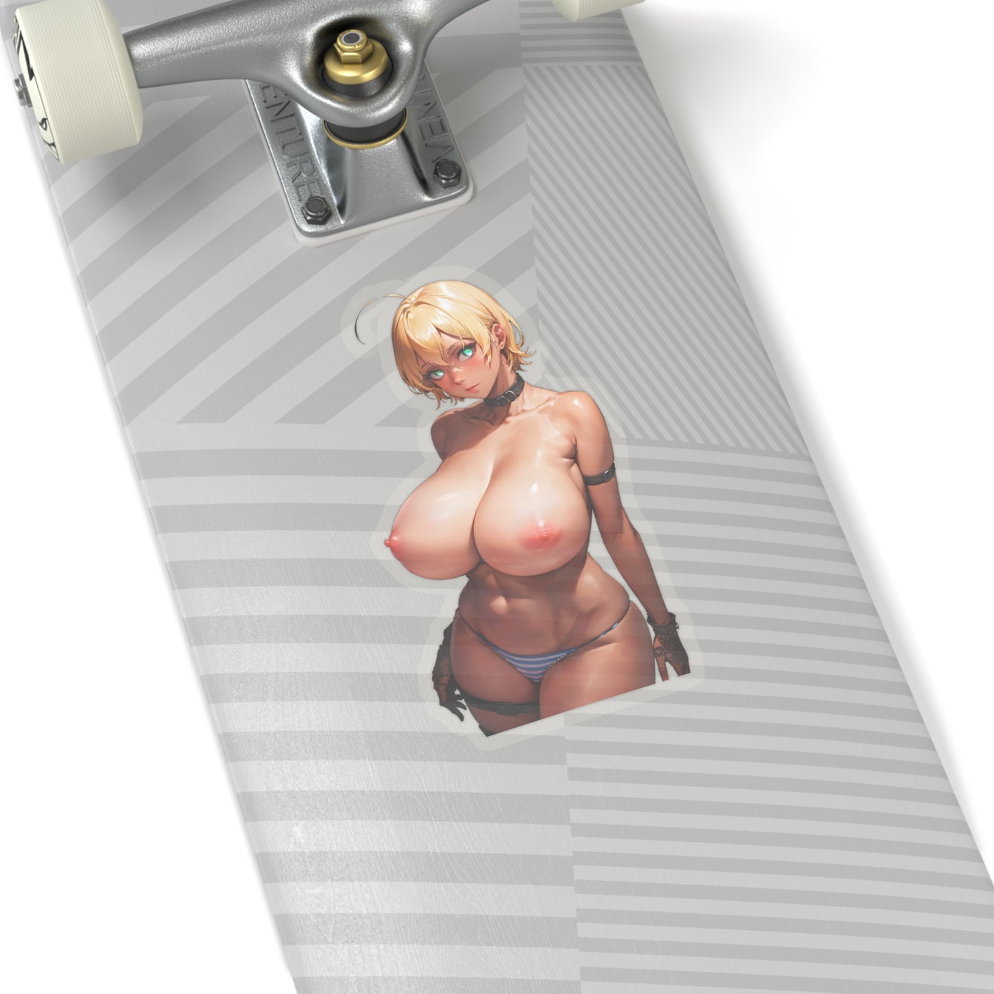 Lewd Ikumi Mito Sticker | Huge Tits | Kiss-Cut Sticker | Naked Mito Sticker | Uncensored Anime | Lewd Anime Sticker | Sexy Anime Sticker | Food Wars | Blond | Big Tits | Nude Anime