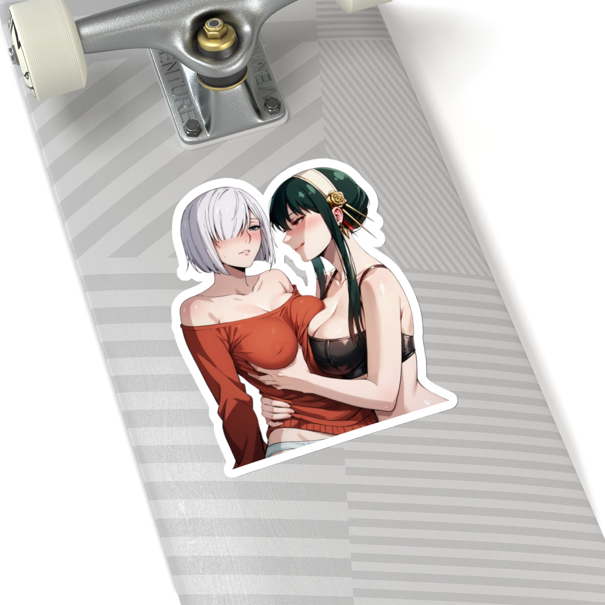 Yor & Fiona | Yuri | Waifu Sticker | Lesbian Girls