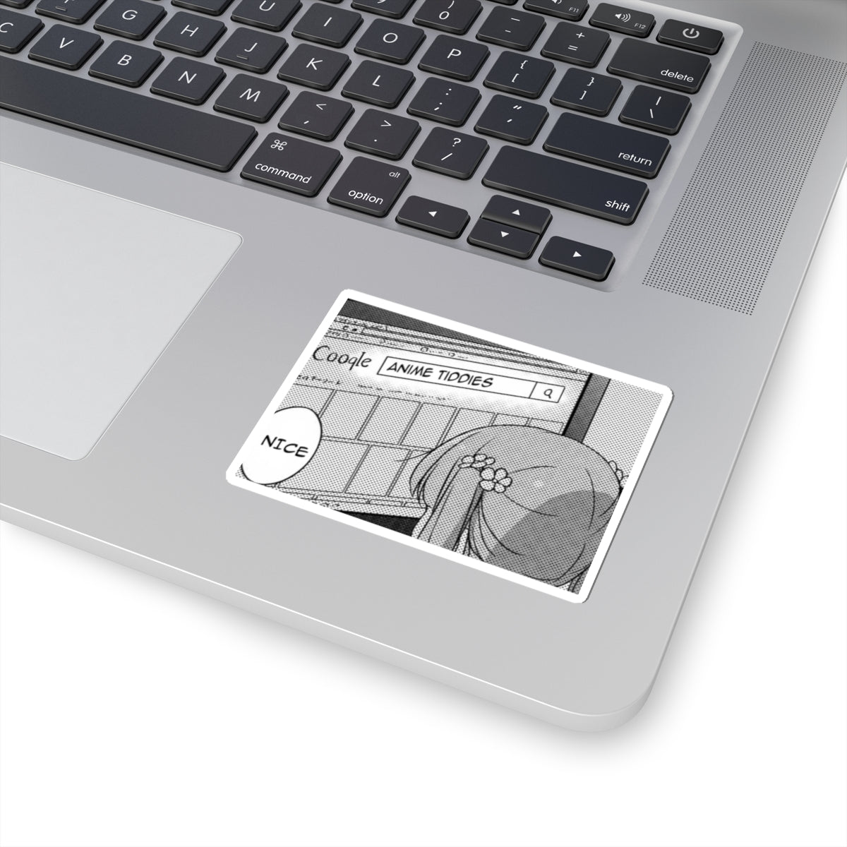 Anime Tiddies Sticker | Funny Meme Sticker