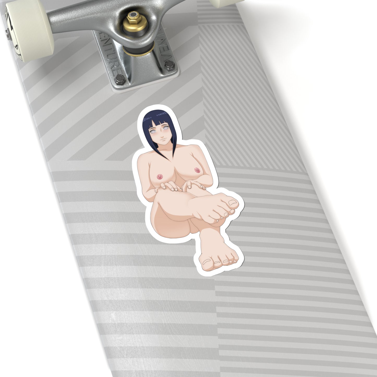 Sexy Anime Sticker | Lewd Anime Sticker | Lewd Sticker | Sexy Waifu Sticker | Hinata | Feet | Foot Fetish