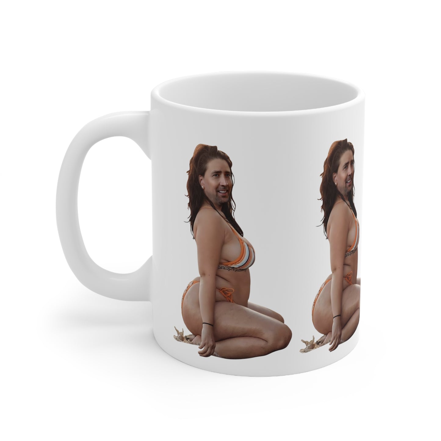 Thiccolas Cage Mug | Cage Meme Mug | Funny Nick Cage Mug | Thiccolas Meme Mug | Funny Meme Mug | Nick Cage Meme Mug