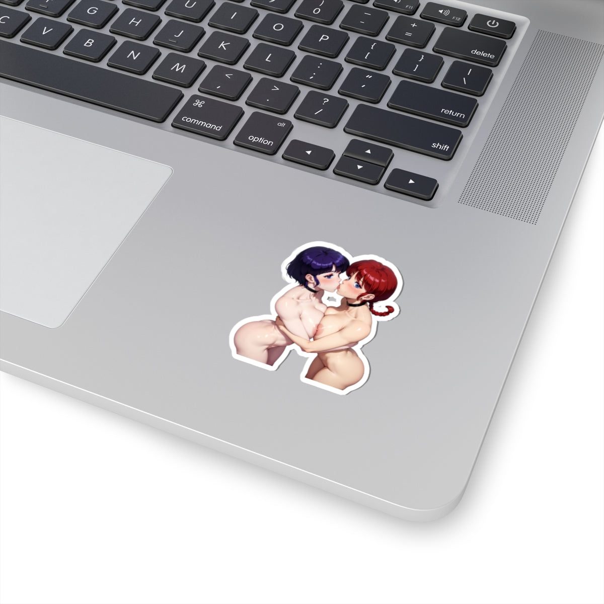 Waifu Sticker | Hentai Girls Sticker | Yuri | Hentai | Kissing