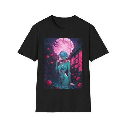 Lewd Cyberpunk Waifu T-shirt | Lucy | Ecchi | Waifu | Otaku | Oppai