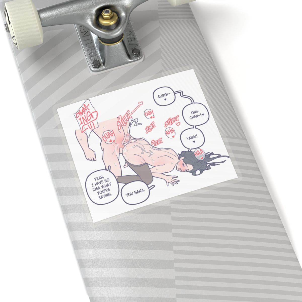 Sexy Anime Sticker | You Baka | Lewd Anime Sticker | Hentai Sticker | Cum