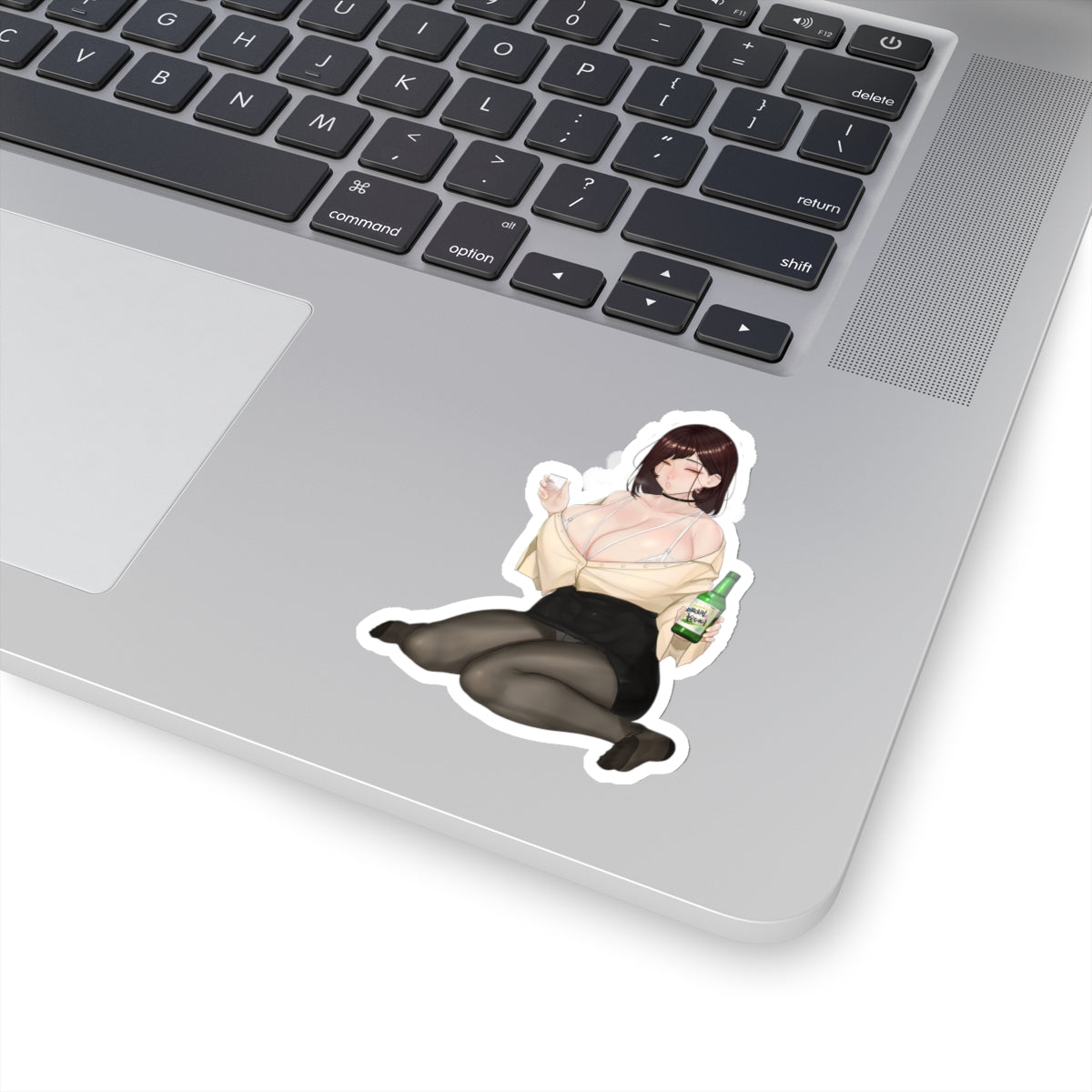 Sexy Anime Sticker | Dark Elven | Last Origin | Lewd Anime Sticker | Lewd Sticker | Sexy Waifu Sticker | Yuri | Bunny Ears | Bunny | Big Tits