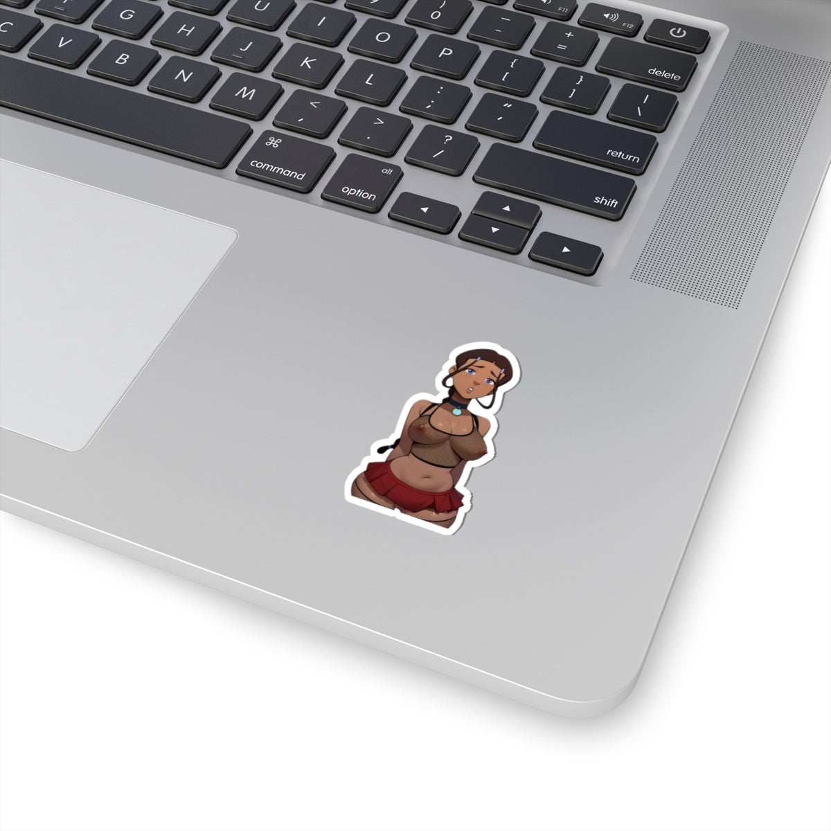 Waifu Sticker | Hentai Girls Sticker | Ebony | Brown Skin
