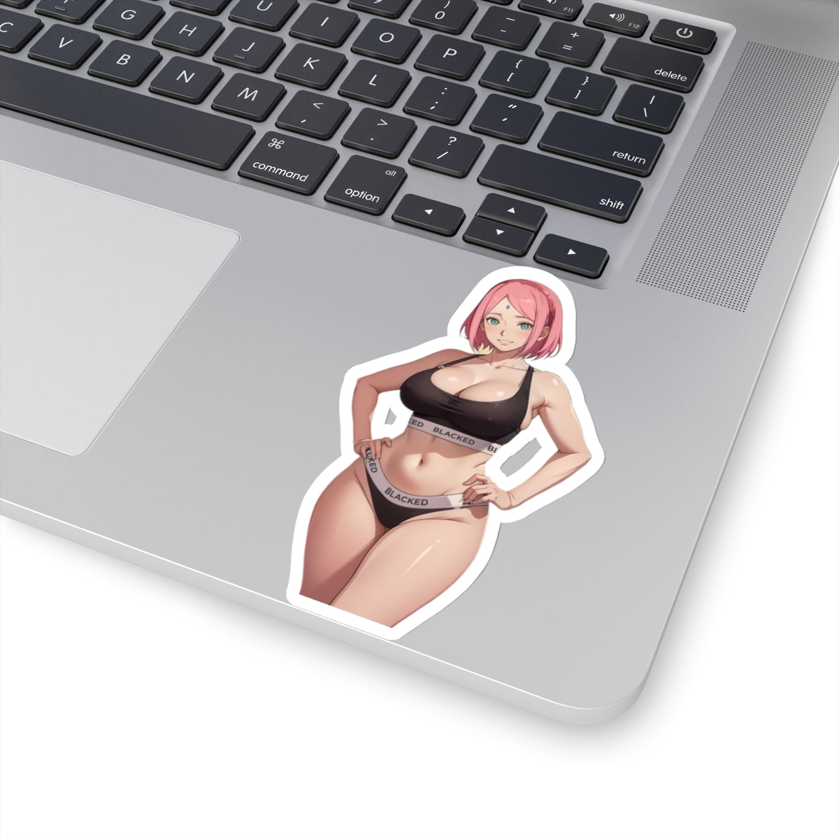 Sexy Anime Sticker | Sakura Haruno | Lewd Anime Sticker | Lewd Sticker | Sexy Waifu Sticker | Blacked | SAMSARA_AI