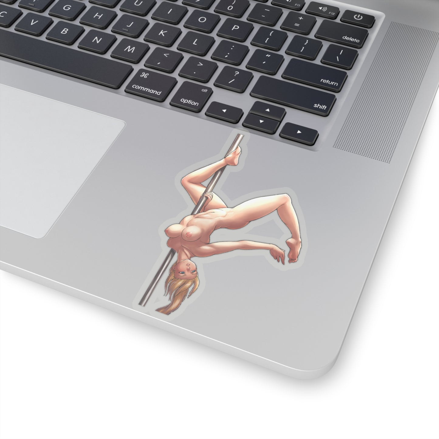 Lewd samus aran Sticker | Stripper | Nude | Sexy Anime Sticker | Lewd Anime Sticker | Otaku | Waifu | Pole Dancing | Funny Anime Sticker | Blond | Naked Anime Girl