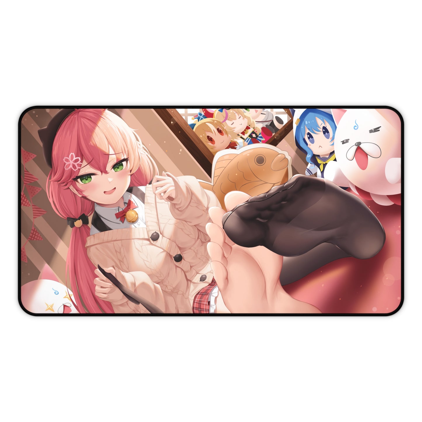 Vtuber Mouse Pad | Hololive | Feet | Foot Fetish | Waifu | Otaku | Red Hair | Ginger | Cute Anime Girl | Ecchi | Waifu | Ahegao | Sexy Playmat | Erotic