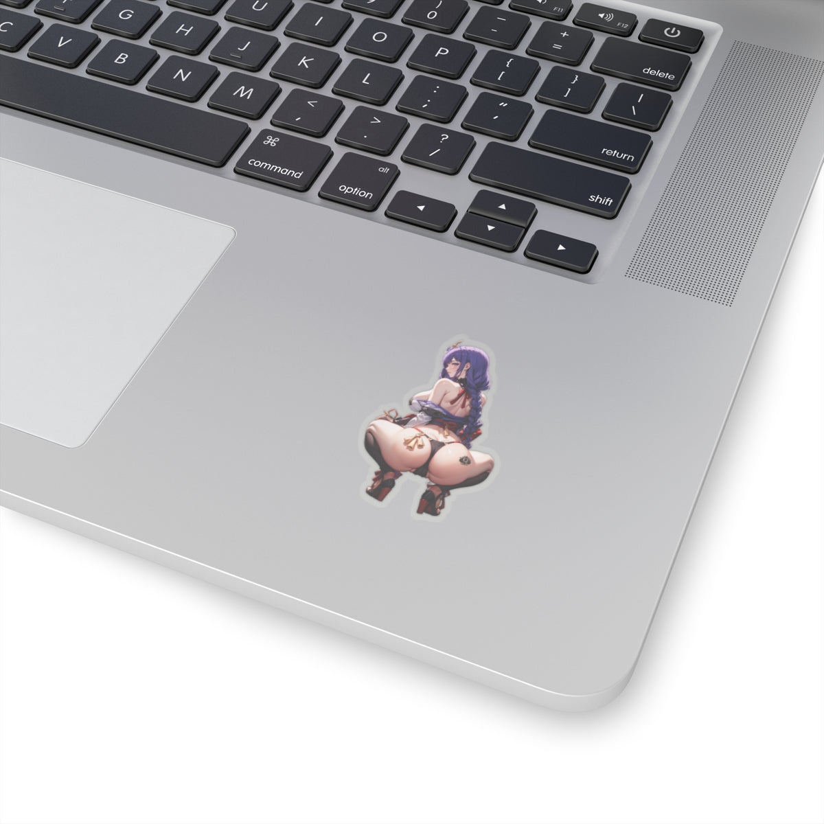 Sexy Anime Sticker | Raiden Shogun | Lewd Anime Sticker | Lewd Sticker | Sexy Waifu Sticker | Heels | Black Spade | Blacked | SAMSARA_AI