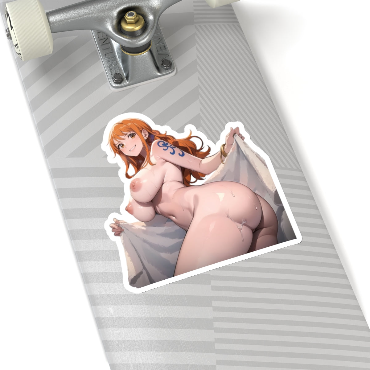 Sexy Anime Sticker | Nami | Lewd Anime Sticker | Lewd Sticker | Sexy Waifu Sticker | Towel | SAMSARA_AI