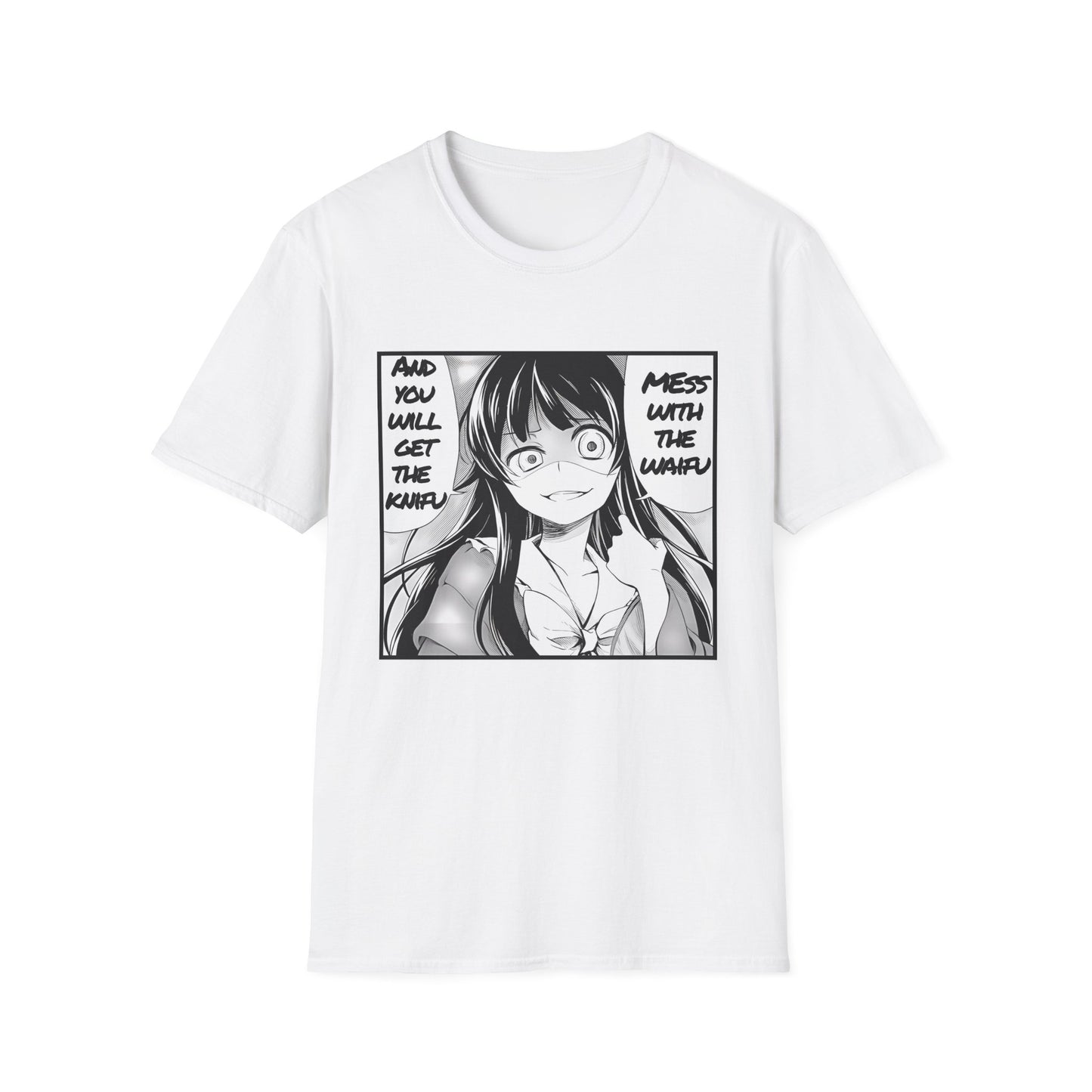 Don't Mess With Waifu T-Shirt | Anime T-Shirt | Anime Merch | Funny Anime Shirt | Otaku | Weeb | Funny