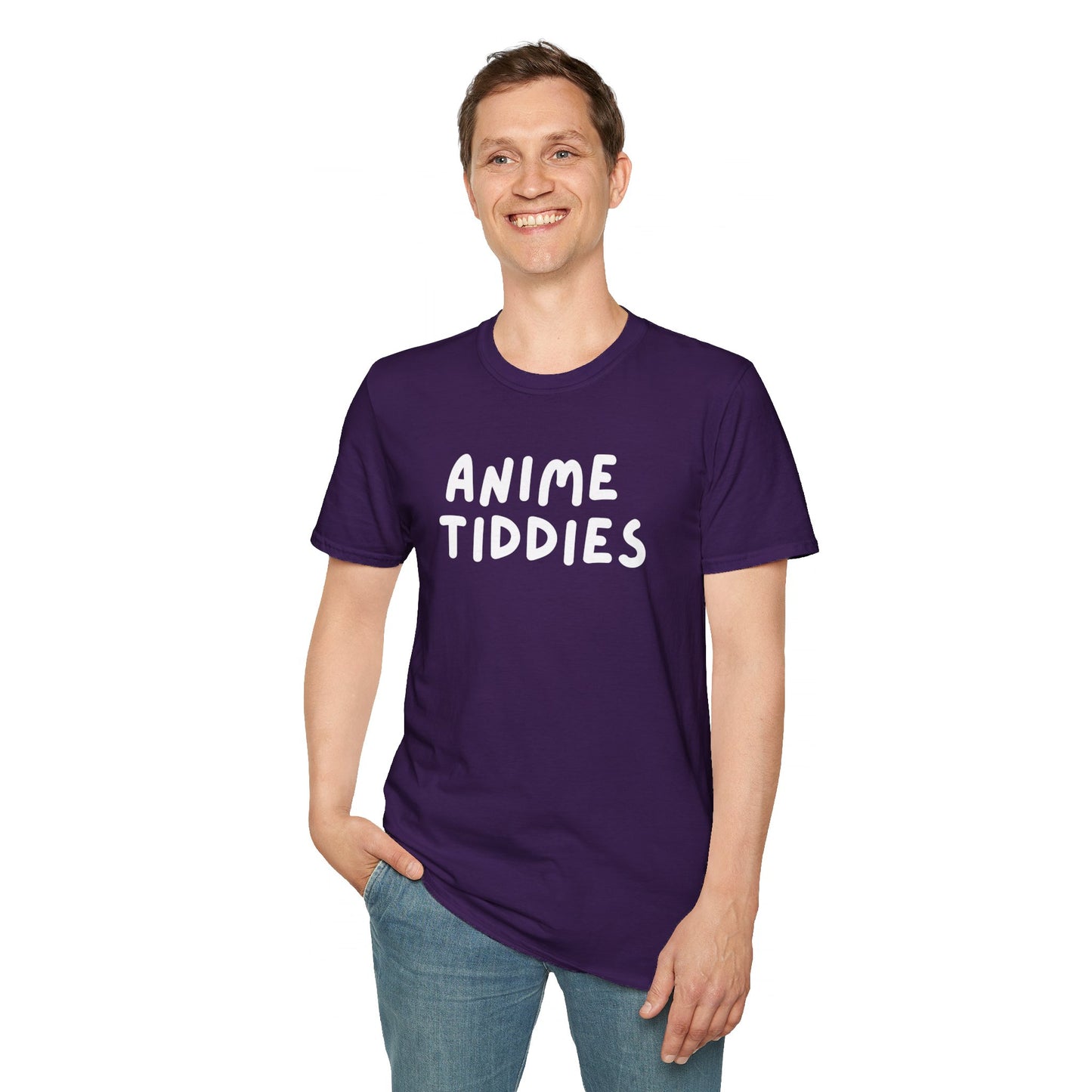 Anime Tiddies T-Shirt | Anime T-Shirt | Anime Merch | Funny Anime Shirt | Otaku | Weeb | Funny