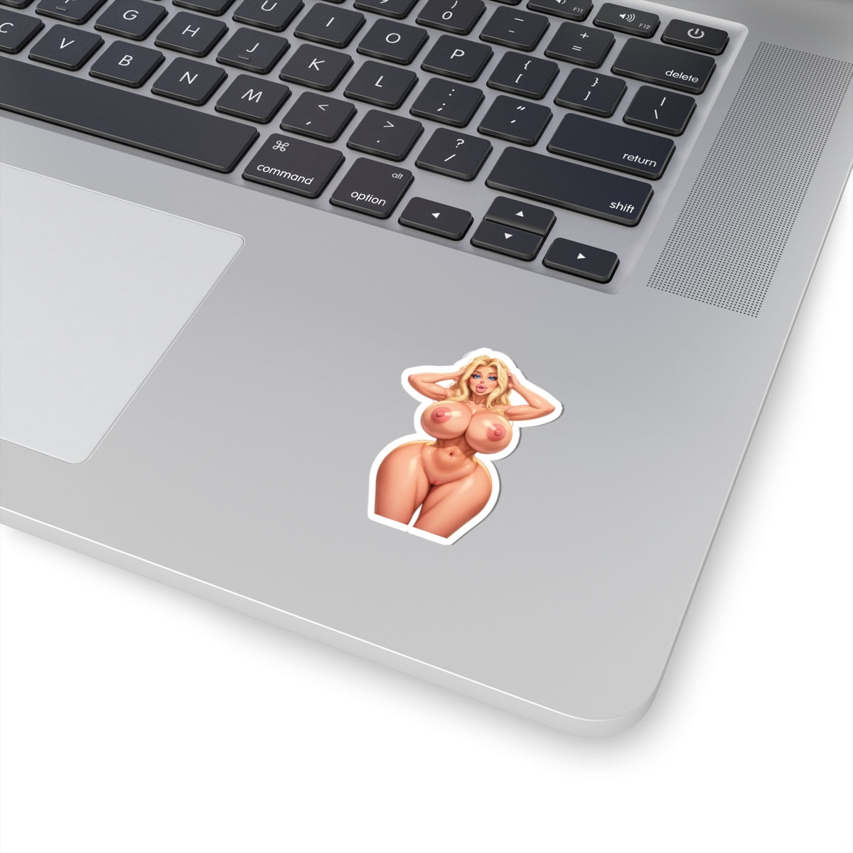 Sexy Waifu Sticker | Bimbo | Busty Blonde | Huge Tits | Sexy Anime Sticker | Lewd Anime Sticker | Otaku | Waifu | Waifu Sticker |