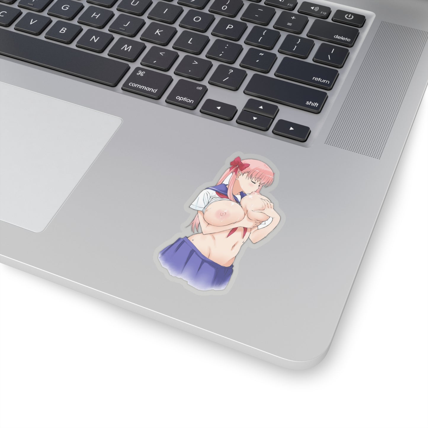 Lewd Nodoka Haramura Sticker | Sucking Own Nipple | Lewd Anime Sticker | Saki | Big Boobs | Tits | Otaku | Waifu | Uncensored Anime | Sexy Anime Sticker | Ginger | Red Hair | Red Head