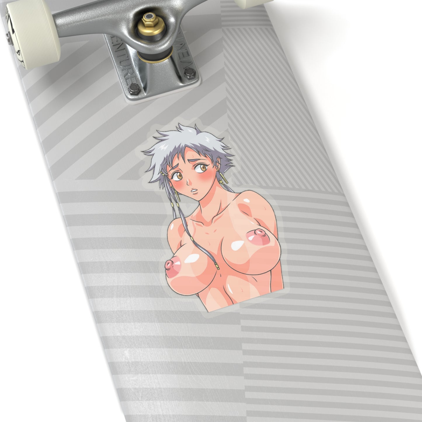 Lewd Isane Kotetsu Sticker | Tits | Boobs | Kiss-Cut Sticker | Bleach Sticker | Uncensored Anime | Sexy Anime Sticker | Lewd Anime Sticker | Otaku | Waifu