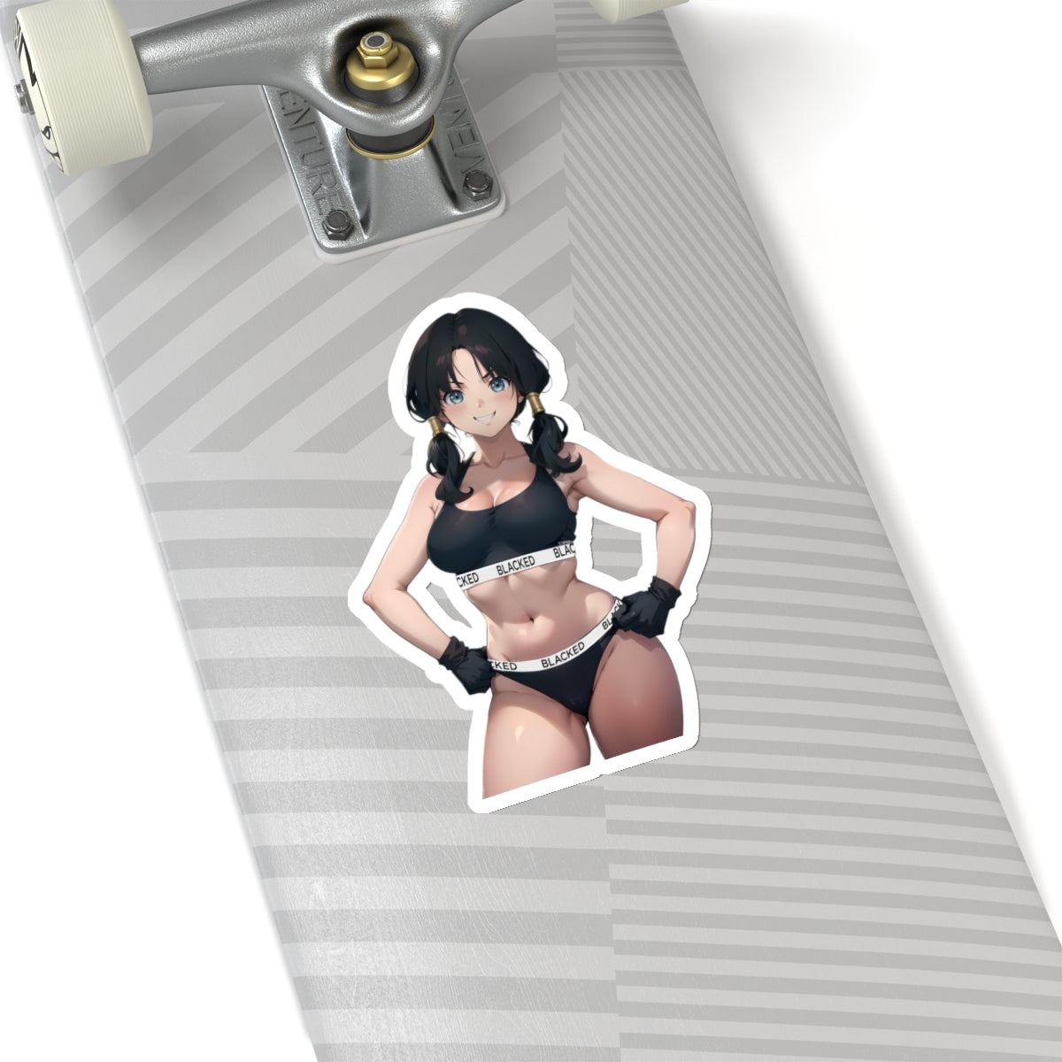 Sexy Anime Sticker | Videl | Lewd Anime Sticker | Lewd Sticker | Sexy Waifu Sticker | Blacked | SAMSARA_AI