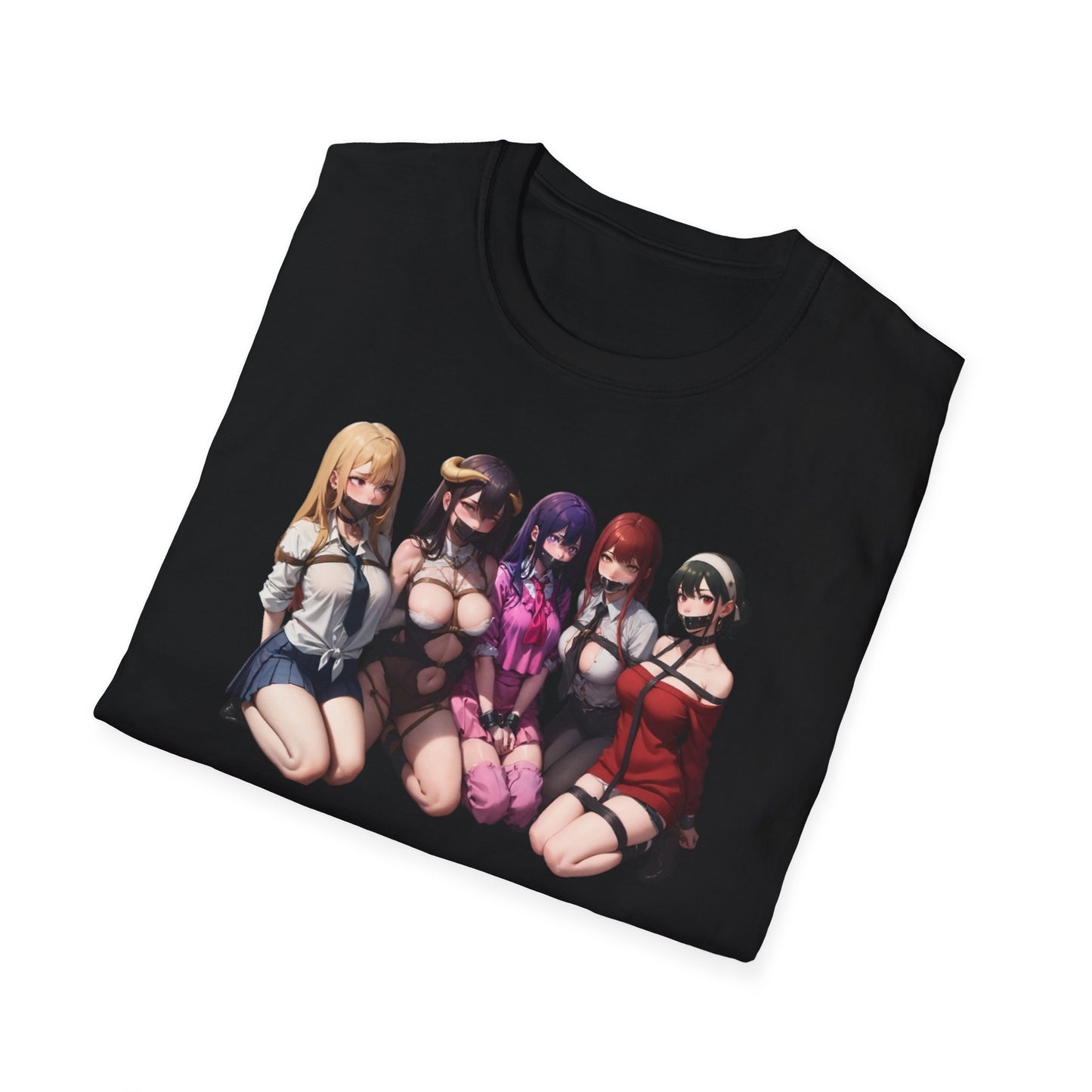 Funny Anime Shirt | Funny Tee | Offensive TShirt | BDSM T-Shirt | Shibari T-Shirt | Anime T-Shirt | DDLG | Bondage | Anime Mashup