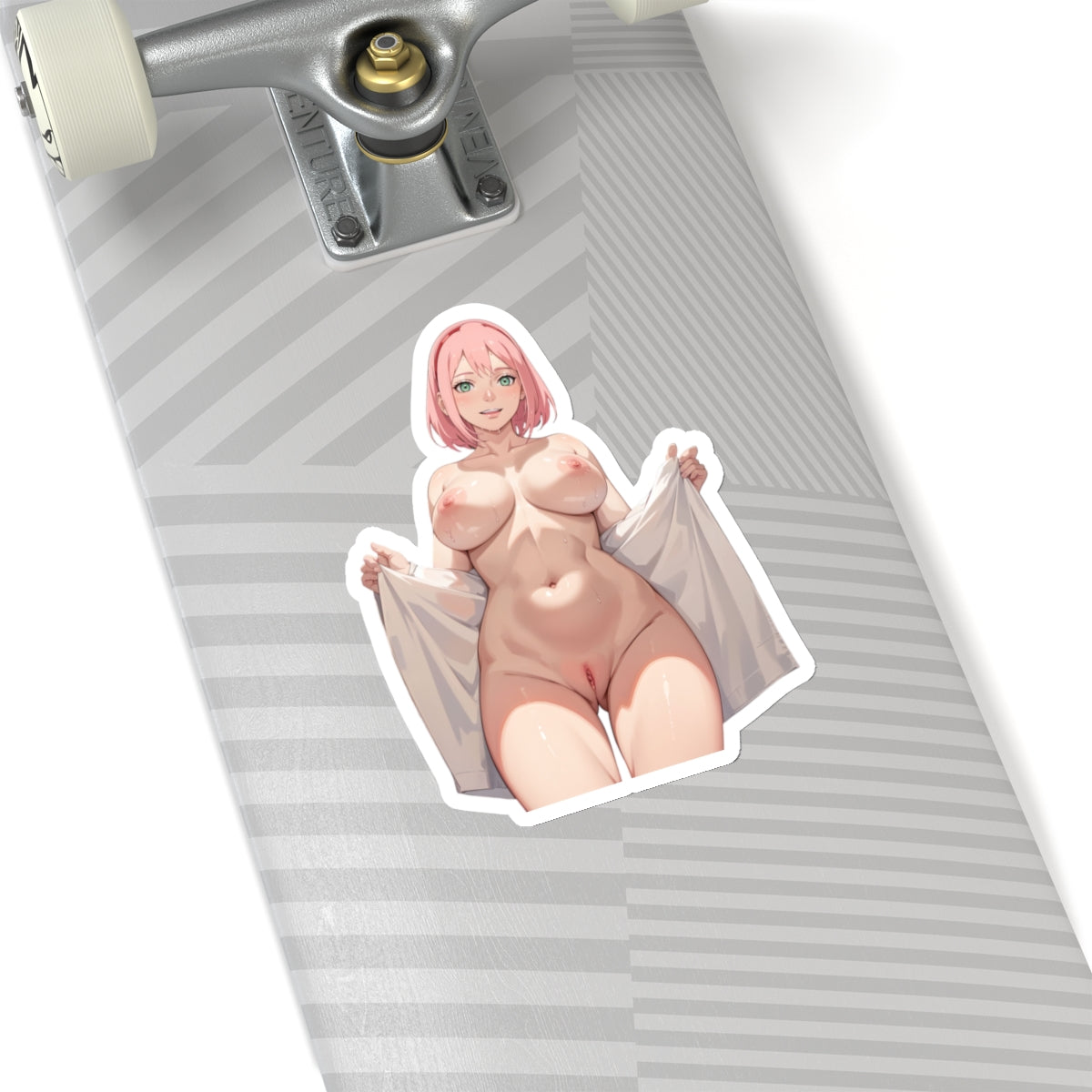 Sexy Anime Sticker | Sakura | Lewd Anime Sticker | Lewd Sticker | Sexy Waifu Sticker | Towel | SAMSARA_AI