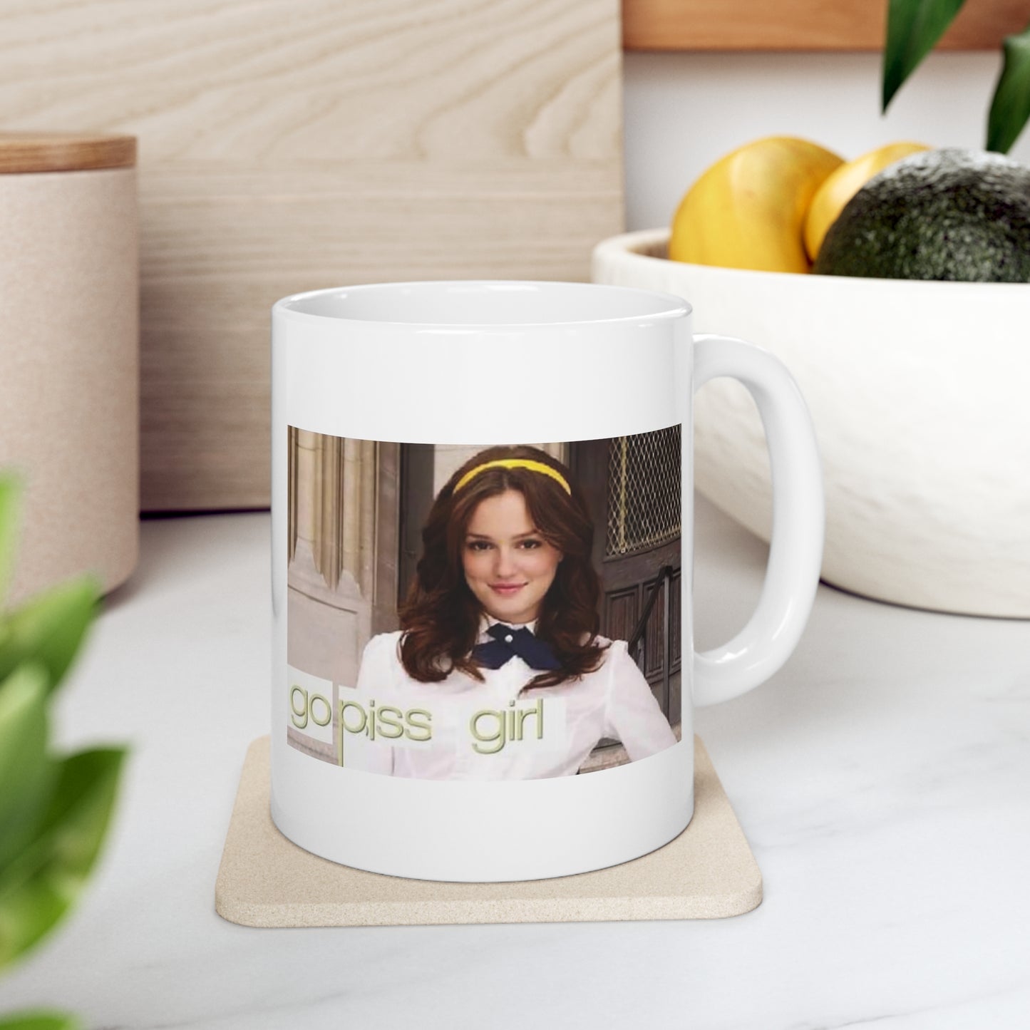 Go Piss Girl | Go Piss Girl Meme Mug | Gossip Girl Meme Mug | Funny Mug | Gossip Girl | Meme Mug