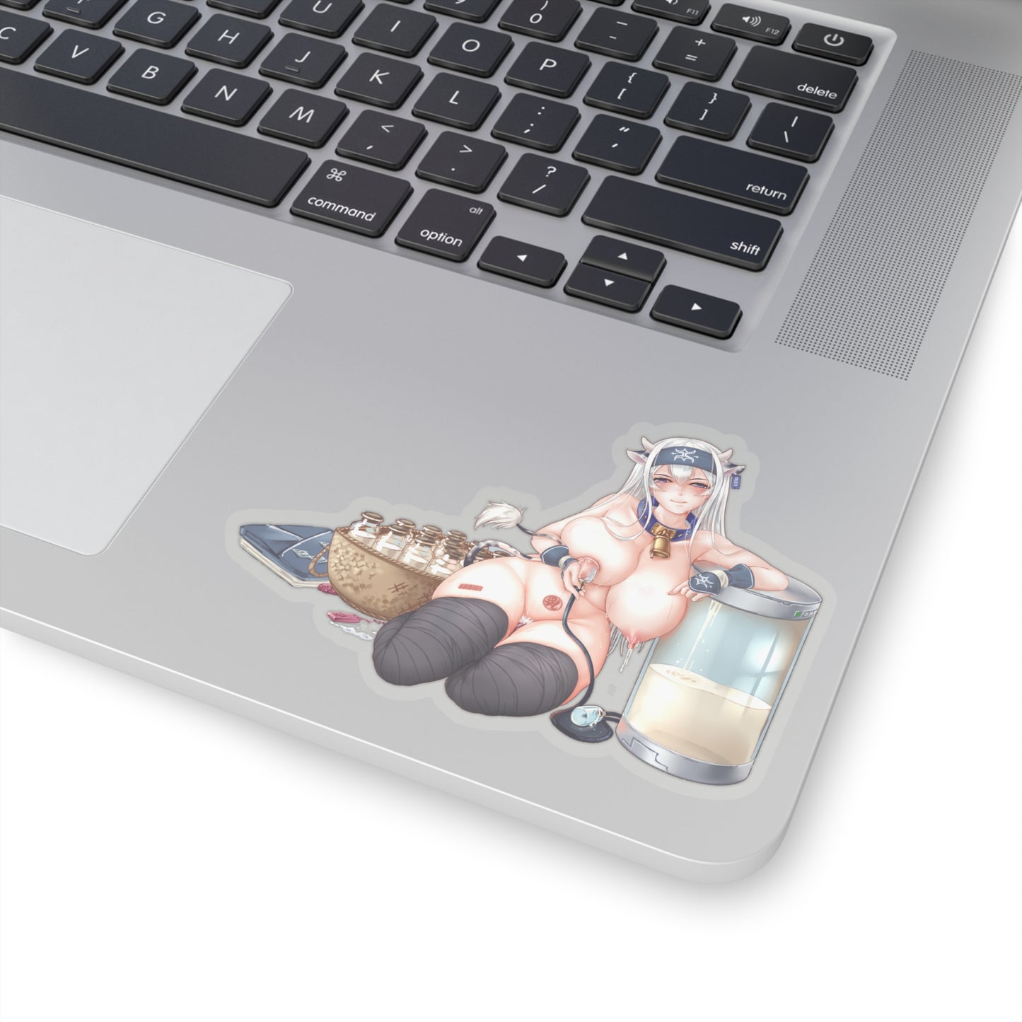 Lewd Kamoi Sticker | HuCow | Huge Tits | Cow Costume | Kantai Collection Sticker | Lewd Anime Sticker | Sexy Anime Sticker | Milk | Big Boobs