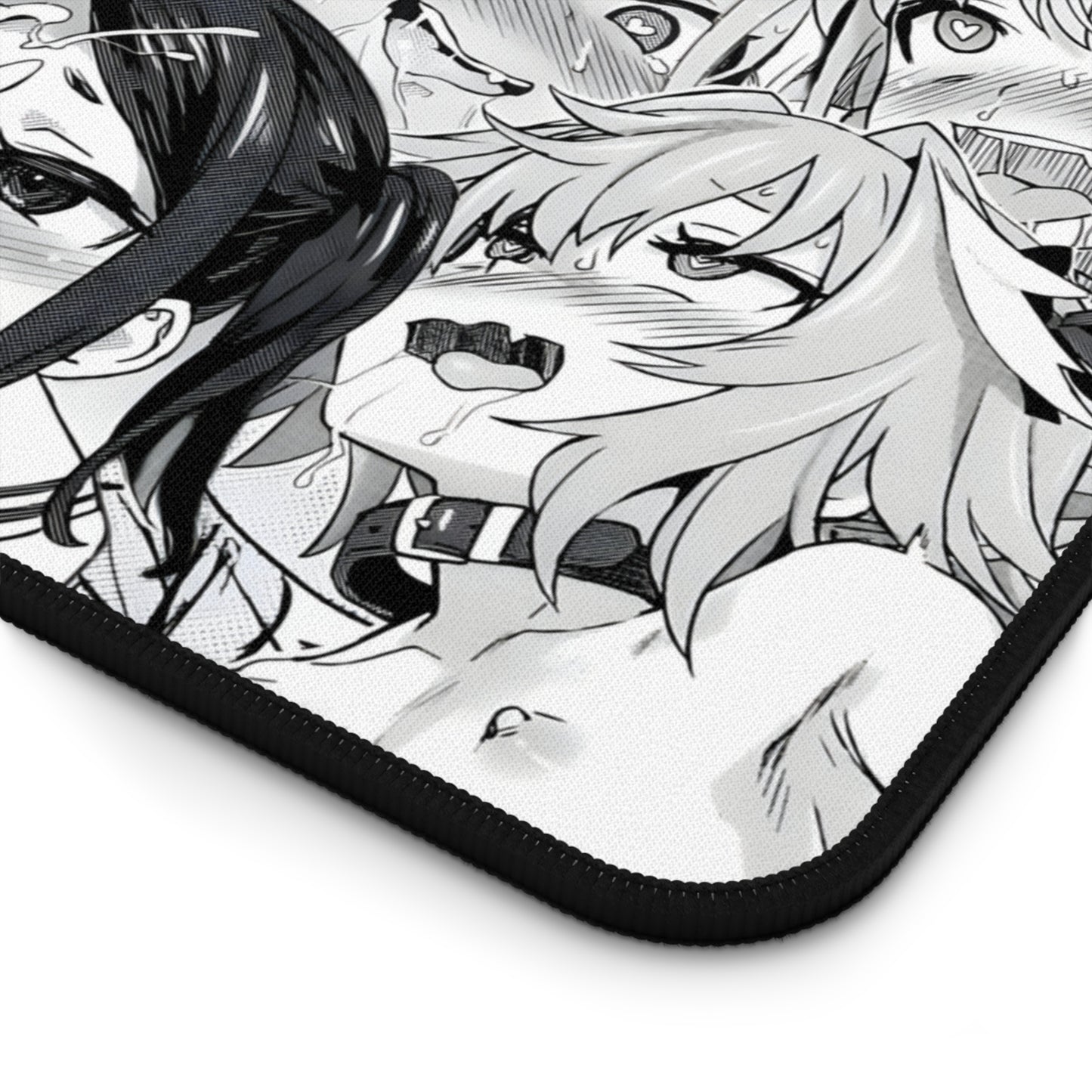 Ahegao Mouse Pad | Ahegao Face | Funny Anime Desk Mat | Ecchi | Waifu | Ahegao | Sexy Playmat | Erotic Anime Face | Lewd | Minimalism