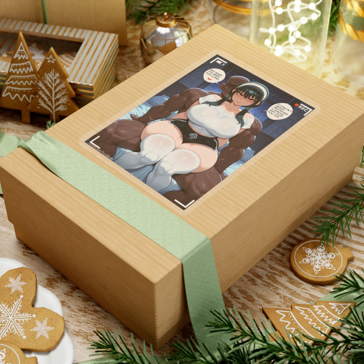 Lewd Recording Session Sticker | NTR Blacked | Hentai NSFW Sticker