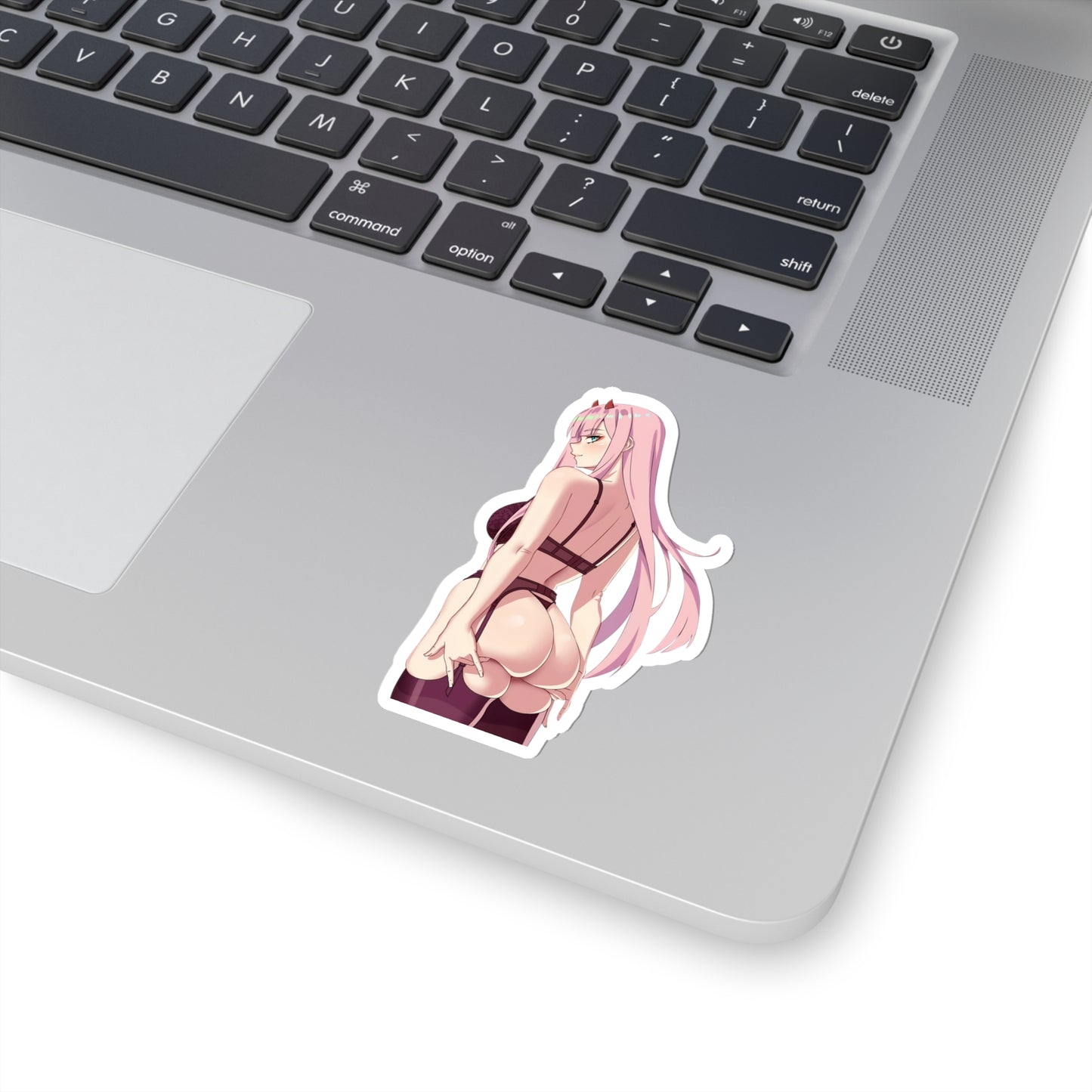 Lewd Anime Girl Sticker | Kiss-Cut Sticker | Zero Two | Ass Lift | Anime Ass | Butt | Zero 2 |