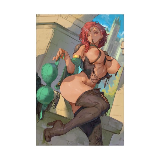Lewd Waifu Poster | Ecchi