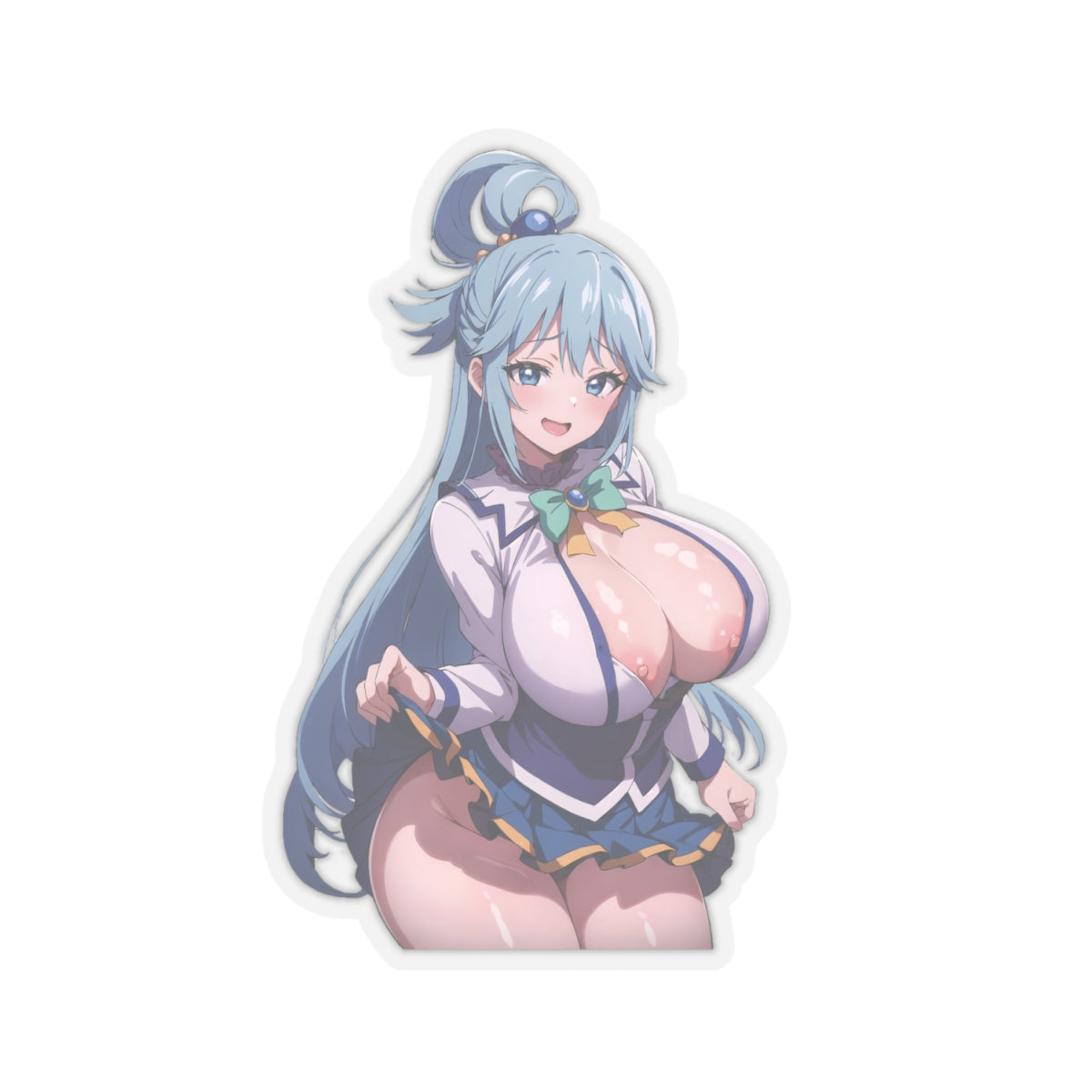 Sexy Anime Sticker | Aqua  | Lewd Anime Sticker | Lewd Sticker | Sexy Waifu Sticker | KonoSuba | kospeko