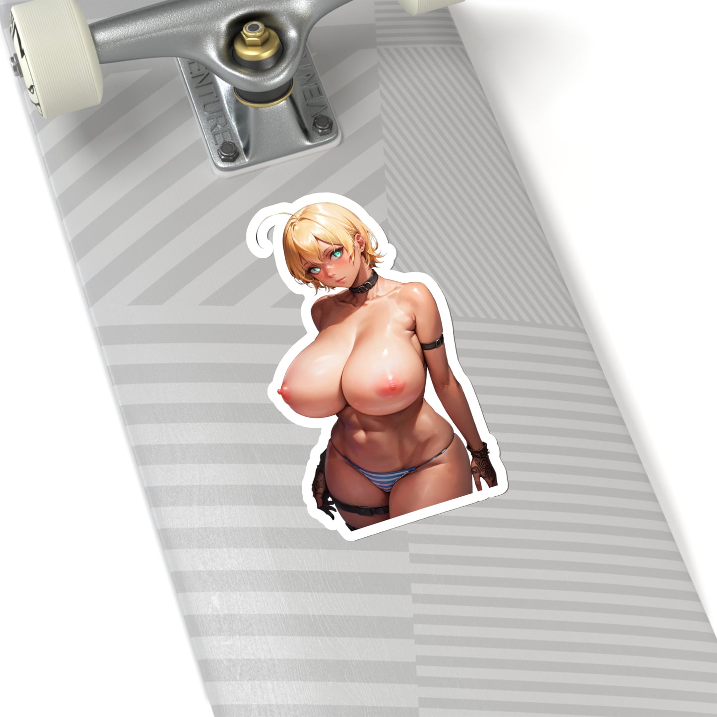 Lewd Ikumi Mito Sticker | Huge Tits | Kiss-Cut Sticker | Naked Mito Sticker | Uncensored Anime | Lewd Anime Sticker | Sexy Anime Sticker | Food Wars | Blond | Big Tits | Nude Anime