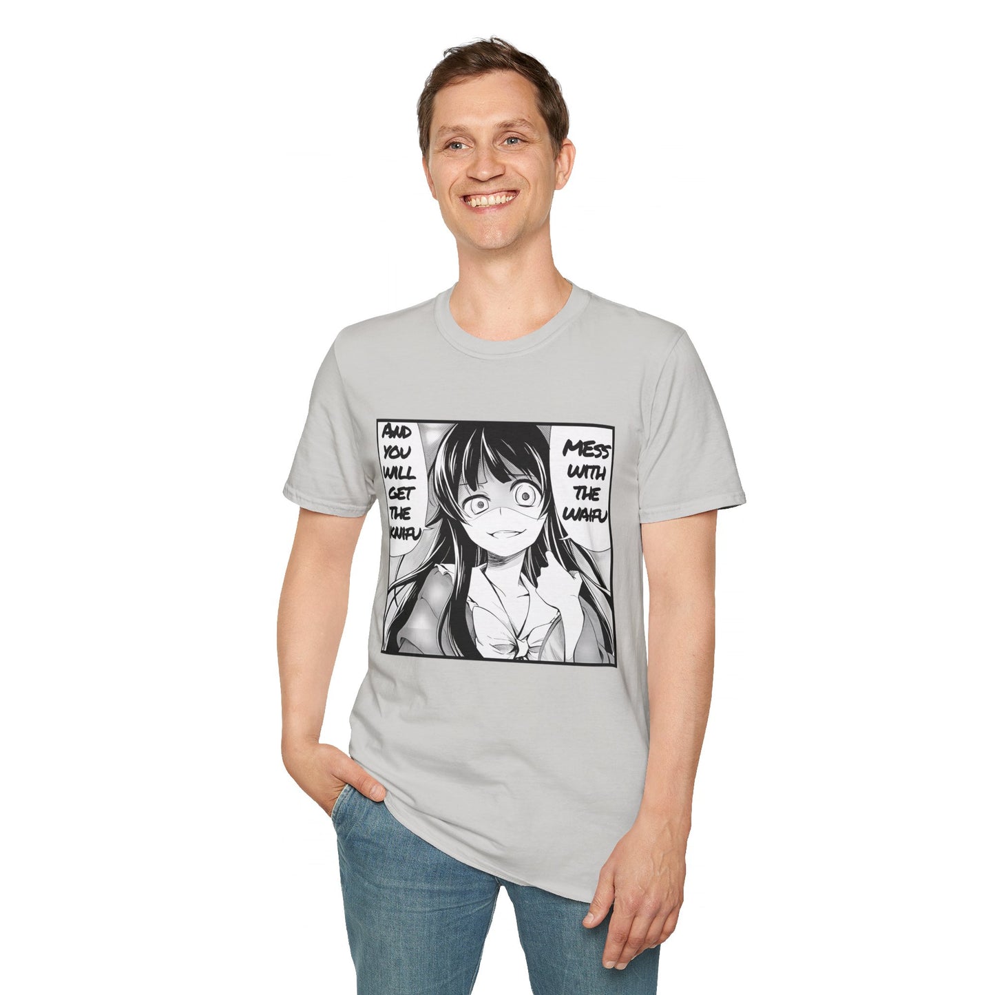 Don't Mess With Waifu T-Shirt | Anime T-Shirt | Anime Merch | Funny Anime Shirt | Otaku | Weeb | Funny